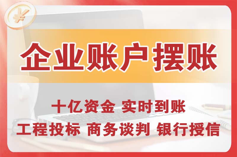 阆中企业账户摆账